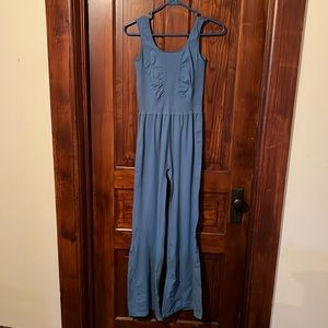 Free people good karma wide leg onesie sz.XL